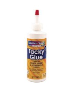 Creativity Street Tacky Glue - 4 oz - 1 Each - Clear