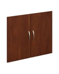 Bush Business Furniture Components Half-Height 2 Door Kit, Hansen Cherry, Standard Delivery