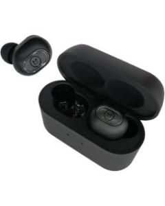 Morpheus 360 PULSE 360 True Wireless Earbuds, Wireless In-Ear Headphones- CVC 8.0 Noise Cancelling, Magnetic Charging Case, 40 Hour Play time, Black TW7500B - Stereo - True Wireless - Bluetooth - Earbud - Binaural - In-ear - Noise Canceling - Black