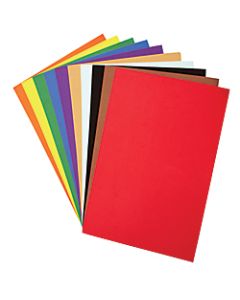 Creativity Street Foam Sheets, 12in x 18in, Pack Of 10, Assorted Colors