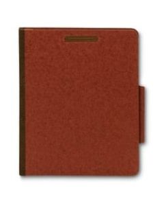 [IN]PLACE Classification Folders, Letter, 2 Dividers, 30% Recycled,  Earth Red, Box Of 10 Folders