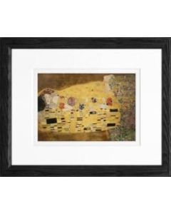 Timeless Frames Supreme & Addison Framed Inspirational Artwork, 11in x 14in, Black, The Kiss