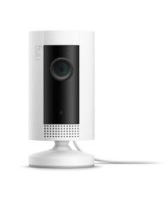 Ring Stick Up HD Wired Indoor Security Camera, White