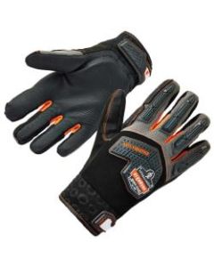 Ergodyne ProFlex 9015F(x) Certified Anti-Vibration Gloves With DIR Protection, Medium, Black