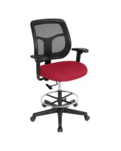 Raynor Eurotech Apollo VDFT9800 Drafting Stool, Red Insight Real Red