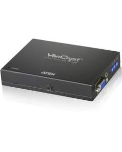 ATEN VE170RQ Video Console-TAA Compliant - 1 Input Device - 1 Output Device - 1000 ft Range - 1 x VGA Out - WUXGA - 1920 x 1200 - Twisted Pair - Category 5e - Rack-mountable