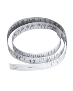 Medline Paper Measuring Tapes, 72in, White, Case Of 500