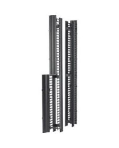 Eaton Single-Sided Cable Manager for Two Post Rack - Black