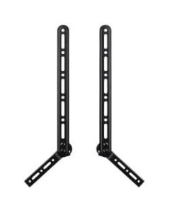 Mount-It MI-SB41 Sound Bar Wall Mounting Bracket, 20inH x 1-7/16inW x 1/2inD, Black