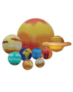 Replogle Inflatable Solar System Set, Multicolor, Set Of 10 Pieces