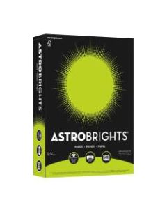 Astrobrights Color Paper, 8.5in x 11in, 24 Lb, Terra Green, 500 Sheets