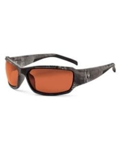 Ergodyne Skullerz Safety Glasses, Thor, Polarized, Kryptek Typhon Frame, Copper Lens