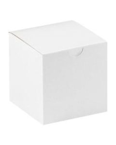 Office Depot Brand Gift Boxes, 4inL x 4inW x 4inH, 100% Recycled, White, Case Of 100