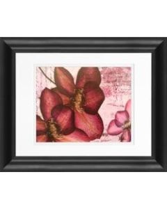 Timeless Frames Marren Framed Floral Artwork, 11in x 14in, Black, Pressed Flowers II