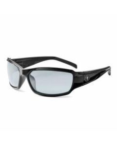 Ergodyne Skullerz Safety Glasses, Thor, Anti-Fog, Black Frame, Indoor/Outdoor Lens