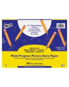Pacon Multi-Program Handwriting Picture Story Paper, Pack Of 500