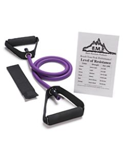 Black Mountain Products Single Resistance Band, 45-50 Lb, Purple