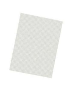 Pacon Quadrille-Ruled Heavyweight Drawing Paper, 1/4in Squares, White, Pack Of 500 Sheets