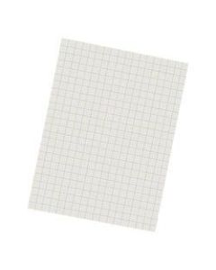 Pacon Quadrille-Ruled Heavyweight Drawing Paper, 1/2in Squares, White, Pack Of 500 Sheets