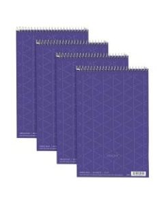 TOPS Prism+ Color Steno Books, 6in x 9in, 30% Recycled, Gregg Ruled, 80 Sheets, Orchid, Pack Of 4