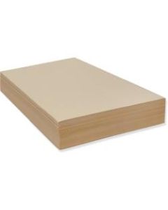 Pacon Drawing Paper Sheets - 500 Sheets - Plain - 18in x 24in - Manila Paper - Heavyweight - 500 / Ream