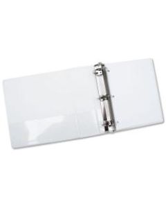 View 3-Ring Binder, 2 1/2in D-Rings, White (AbilityOne 7510-01-384-8673)