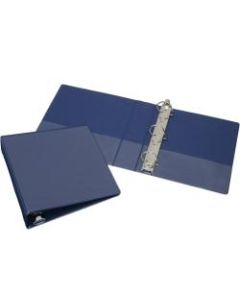 View 3-Ring Binder, 2in D-Rings, Blue (AbilityOne 7510-01-417-1884)