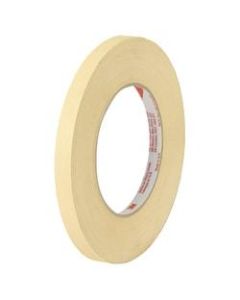 Scotch High-Temperature Masking Tape, 3in Core, 1/2in x 60 Yd., Tan, Case Of 12