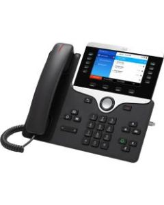 Cisco 8861 IP Phone - Wall Mountable, Desktop - VoIP - Caller ID - SpeakerphoneEnhanced User Connect License, Unified Communications Manager Express - 2 x Network (RJ-45)