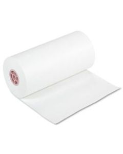 Pacon Kraft Paper Roll, 18in x 1,000ft, 40 Lb, 100% Recycled, White