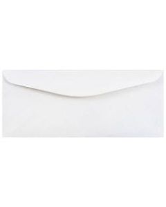 JAM Paper Booklet Commercial-Flap Envelopes, #12, Gummed Seal, White, Pack Of 250 Envelopes