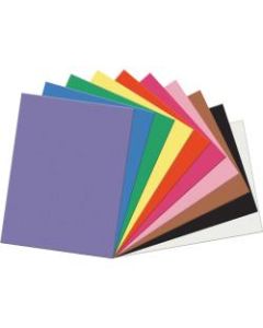 Pacon SunWorks Multipurpose Construction Paper, 24in x 18in, Assorted Colors, Pack Of 50 Sheets