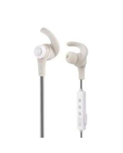 Altec Lansing Sport Waterproof Bluetooth Earbuds, White, MZX857-WHT
