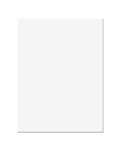 Riverside Groundwood Construction Paper, 100% Recycled, 18in x 24in, Bright White, Pack Of 50