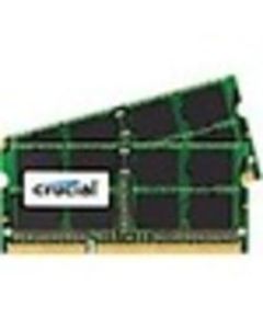 Crucial 8GB (2 x 4 GB) DDR3 SDRAM Memory Module - For Desktop PC - 8 GB (2 x 4GB) - DDR3-1600/PC3-12800 DDR3 SDRAM - 1600 MHz - CL11 - 1.35 V - Non-ECC - Unbuffered - 204-pin - SoDIMM - Lifetime Warranty