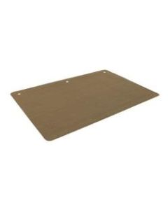 Winco Half-Size Silicone Baking Mat, 1-1/2inH x 11-7/8inW x 16-1/2inD, Red