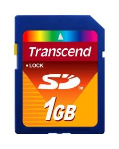 Transcend 1 GB SD - 17 MB/s Read - 13 MB/s Write