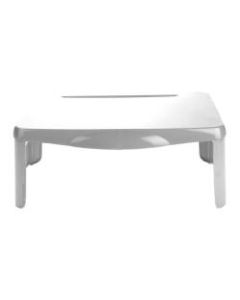 Mind Reader Lap Desk With Storage, 7-1/2inH x 17-1/2inW x 12inD, White