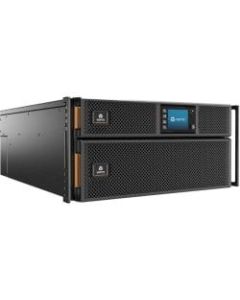 Vertiv Liebert GXT5 UPS - 8kVA/8kW/208 and 120V , Online Rack Tower Energy Star - Double Conversion, 6U, Built-in RDU101 Card, Color/Graphic LCD, 3-Year Warranty
