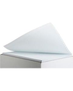 Sparco Continuous Paper, 14 7/8in x 11in, 20 Lb, Green Bar, Carton Of 2,700 Forms