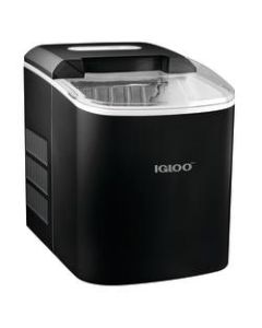 Igloo ICEB26 Automatic Portable Countertop Ice Maker Machine, Black