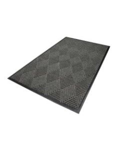 M+A Matting Waterhog Eco Premier Classic Floor Mat, 4ftH x 6ftW, Gray Ash