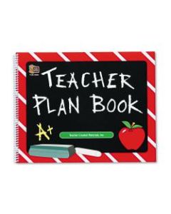 Teacher Created Resources Chalkboard Teacher Plan Book - Academic - Weekly, Daily - Spiral Bound - 12in Width - 1 Each