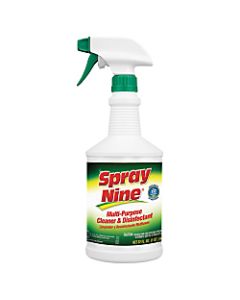 Spray Nine Cleaner/Disinfectant, 32 Oz Bottle