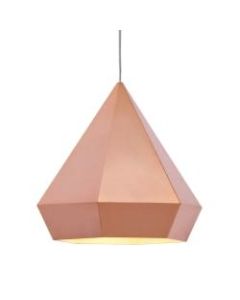 Zuo Modern Forecast Ceiling Lamp, 13-4/5inW, Rose Gold
