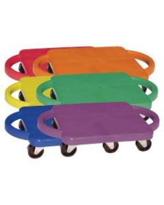 Champion Sports Standard Scooter Set w/Handles - Blue, Green, Orange, Red, Yellow, Purple - Plastic