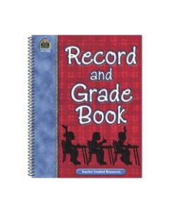 Teacher Created Resources Plaid Record And Grade Books, Pack Of 4