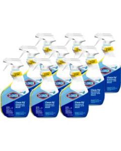 Clorox Clean-Up Disinfectant Cleaner With Bleach, Fresh Scent, 32 Oz Bottle, Case Of 9