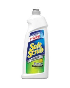 Dial Soft Scrub Bleach Liquid Cleanser, 36 Oz Bottle, Case Of 6