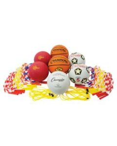 Champion Sports Variety Playground Set - Assorted - 1 / Case